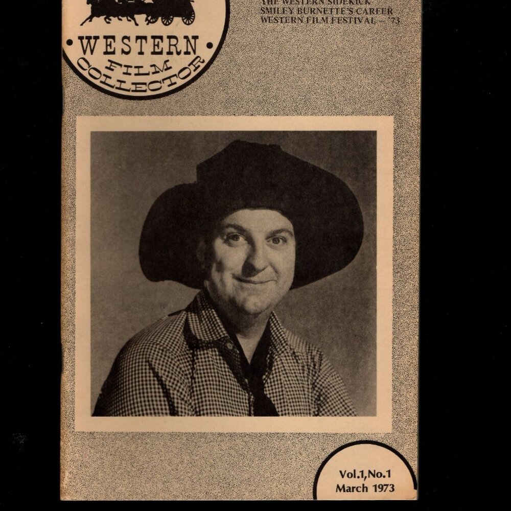 Western Film Collector Magazines & Film Festival Programs Lot of 3
